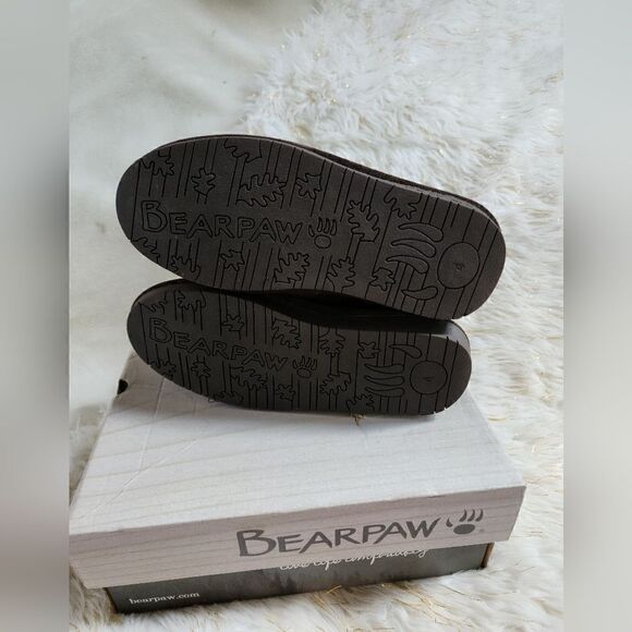 BEARPAW Emma Tall Youth Boots Size 4 - Picture 4 of 9